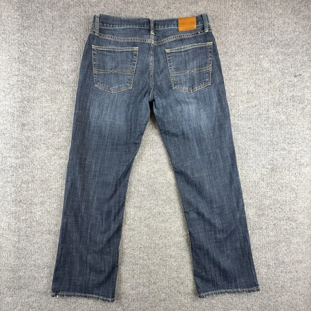 Lucky Brand 361 Vintage Straight Jeans Mens 32x30 Blue Medium Wash Stretch Denim